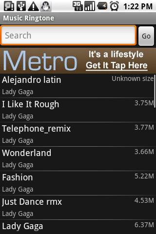 Mp3 news Android Social