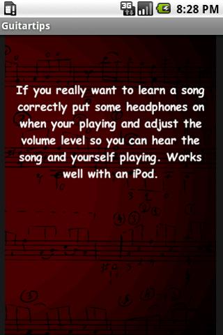 Guitar Playing Tips Android Entertainment