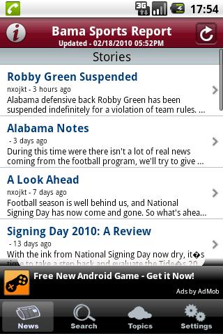 Bama Sports Report