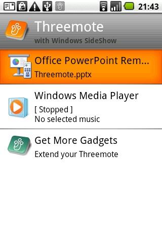 Threemote Android Multimedia