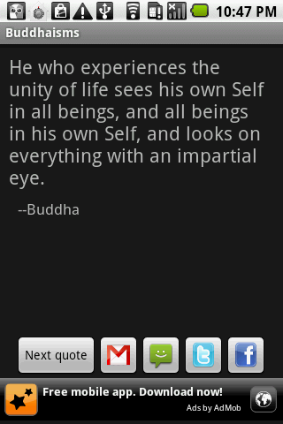 Buddhaisms Android Entertainment