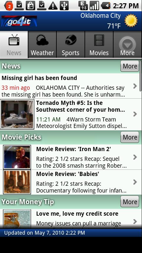KFOR’s app for Oklahoma news Android News & Weather