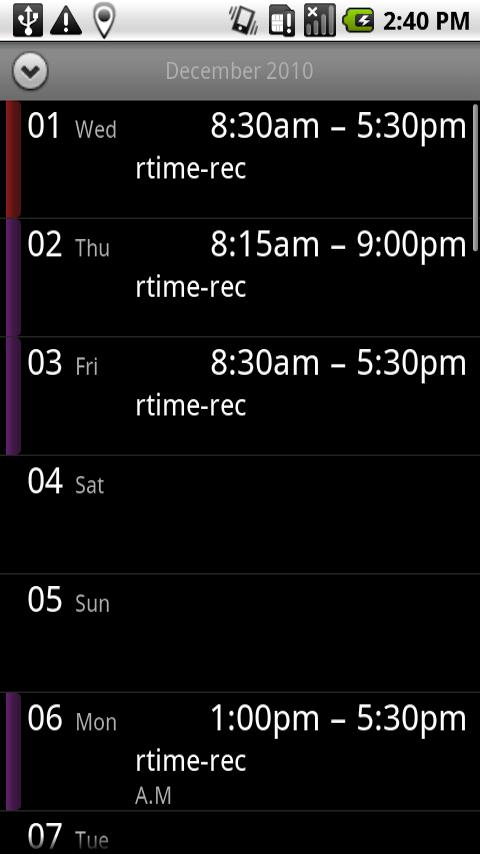rtime-rec Android Lifestyle