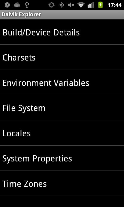 Dalvik Explorer Android Tools