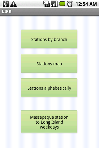 LIRR Android Travel