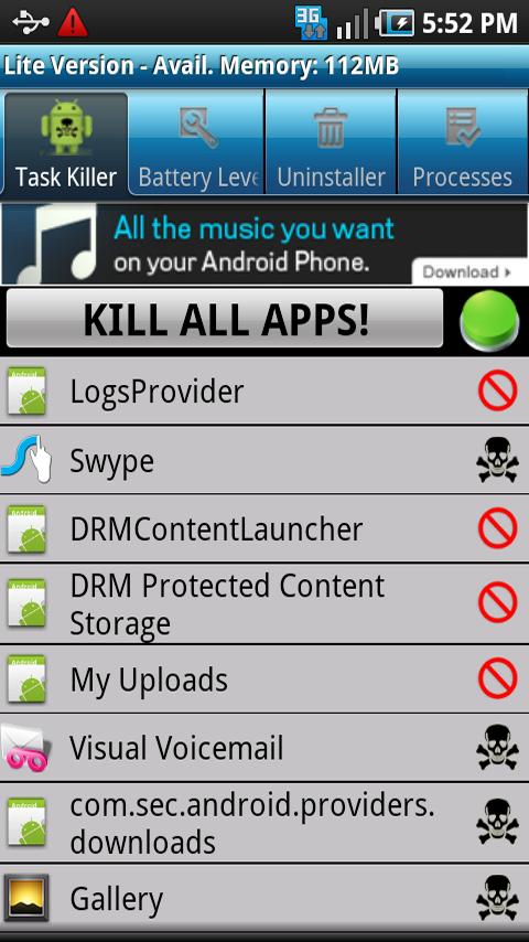 System Task Zone Lite Android Tools