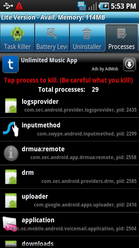 System Task Zone Lite Android Tools