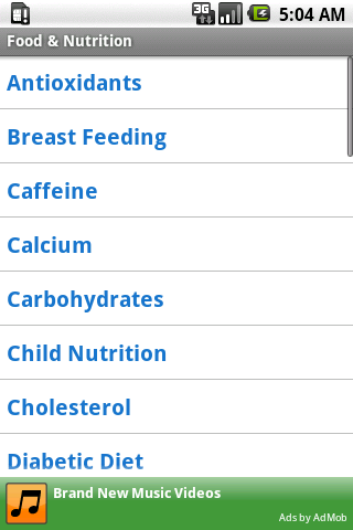 Food & Nutrition