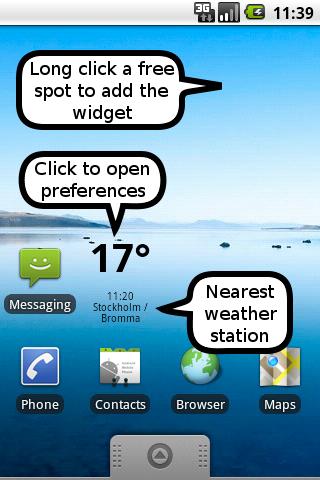 Thermometer Widget Android Weather