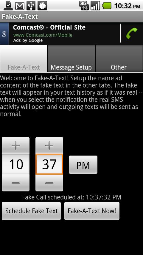 Fake-A-Text Free Android Tools