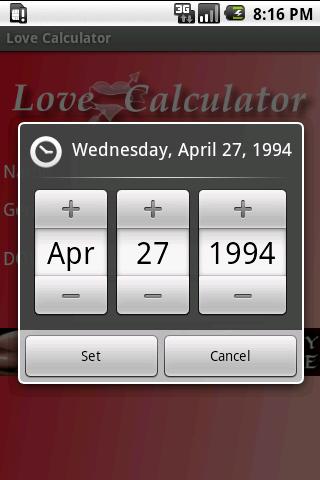 Love Calculator Android Lifestyle