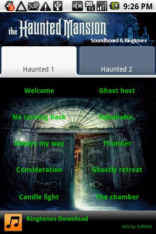 Haunted Mansion Soundboard