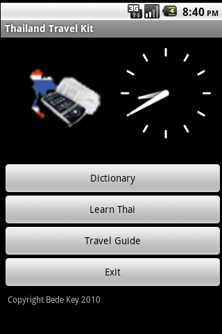 English Thai Travel Dictionary