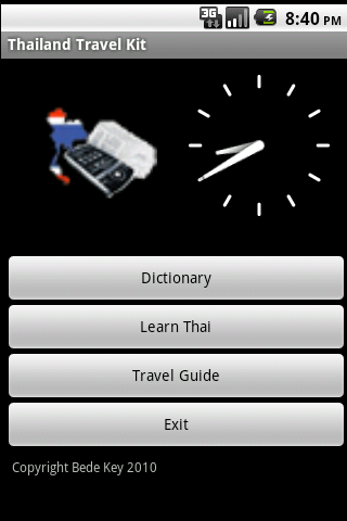 English Thai Travel Dictionary Android Travel & Local