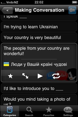 Lingopal Ukrainian Android Travel