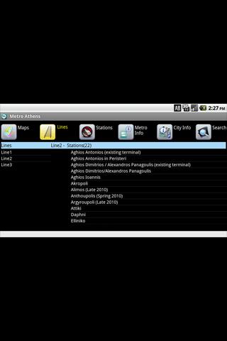 Metro Athens Android Travel