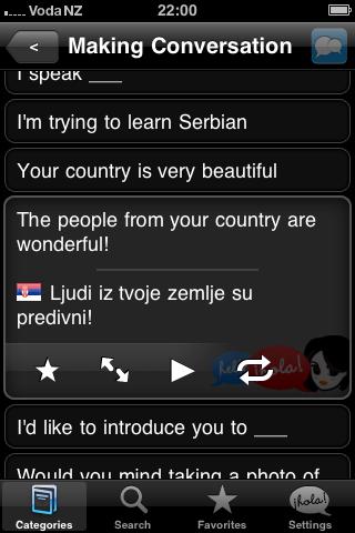 Lingopal Serbian Android Travel