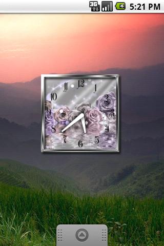 HQ Rose Clock Android Travel