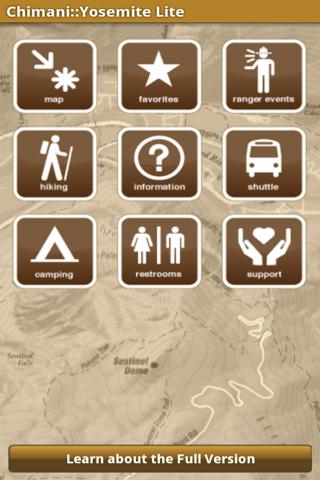 Chimani Yosemite Lite Android Travel & Local