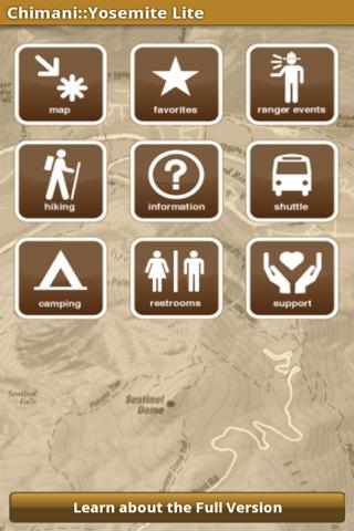 Chimani Yosemite Lite Android Travel & Local