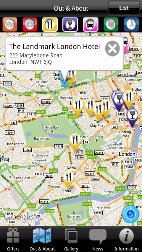 The Landmark London Hotel Android Travel