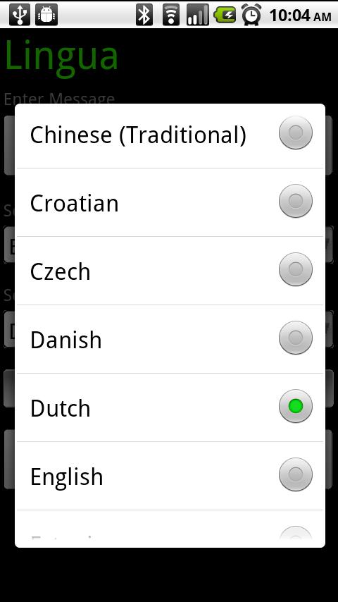 Lingua Android Travel