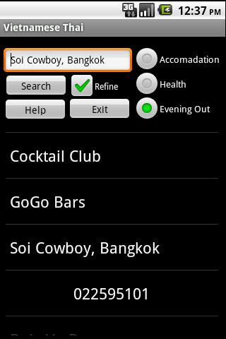 Vietnamese Thai Dictionary Android Travel