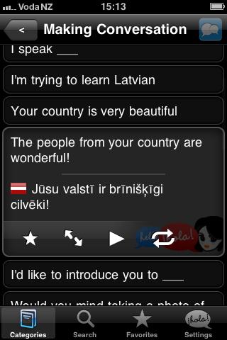 Lingopal Latvian Android Travel