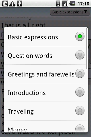 BKS English-Hungarian PhraseBk Android Travel