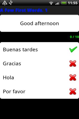 Pocket Polyglot Spanish Android Travel