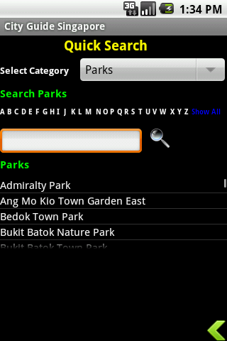 City Guide Singapore Android Travel