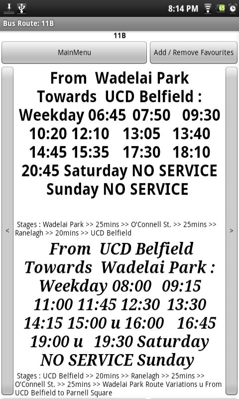 Dublin Bus Beta Android Travel & Local