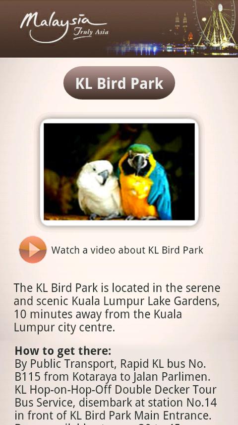 Malaysia Travel Guide Android Travel
