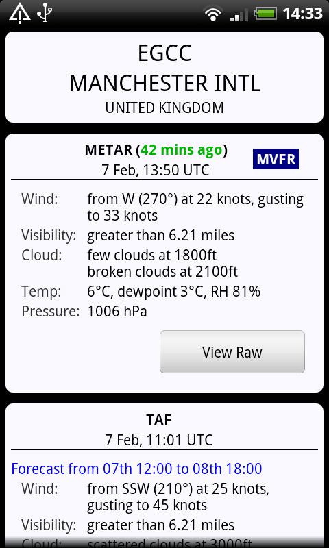 AirReport Android Weather