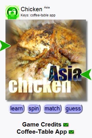 Chicken Recipes Asia (Keys) Android Travel