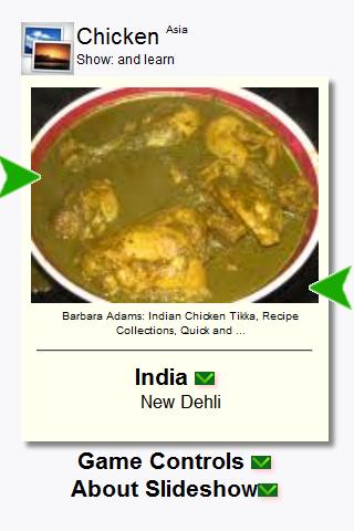 Chicken Recipes Asia (Keys) Android Travel