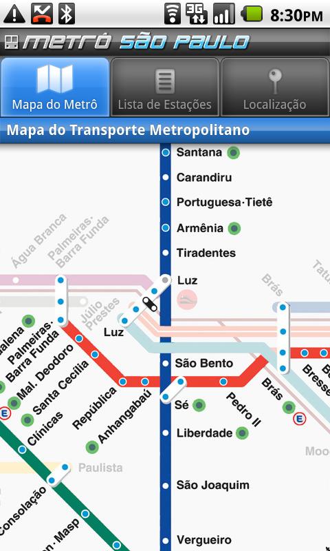 Metrô São Paulo Android Travel