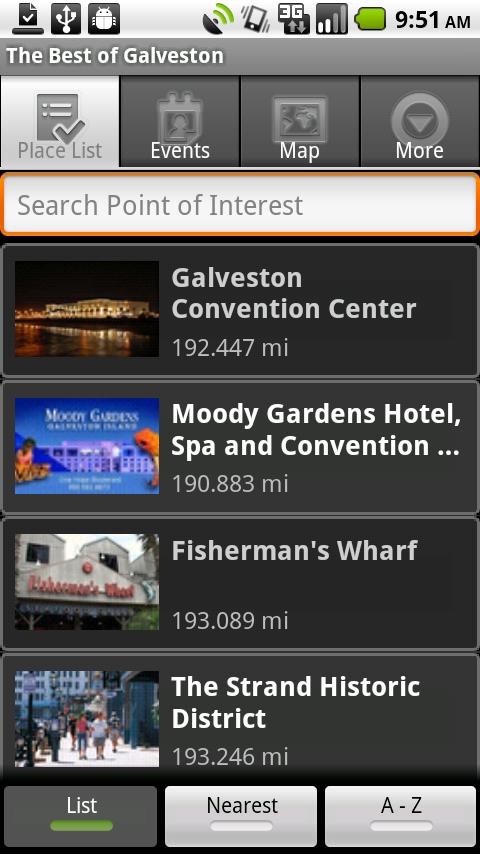 Best of Galveston Android Travel & Local