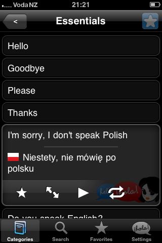 Lingopal Polish Lite Android Travel
