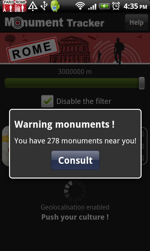 Rome Tracker Android Travel