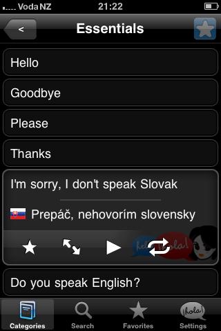 Lingopal Slovak Lite Android Travel