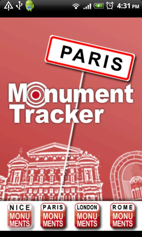 Paris Tracker Android Travel