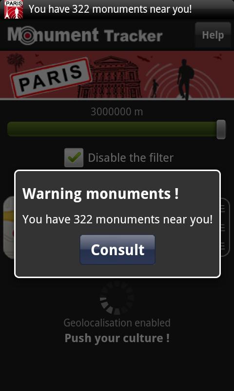 Paris Tracker Android Travel