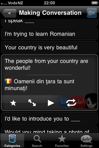 Lingopal Romanian Android Travel