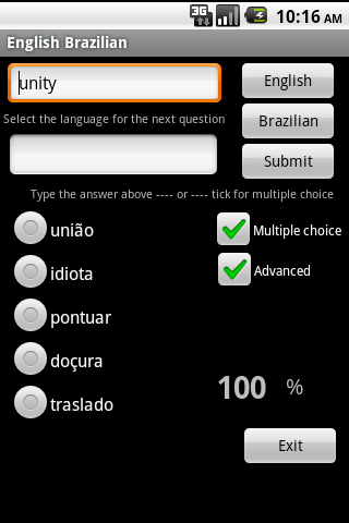 English Brazilian Dictionary Android Travel