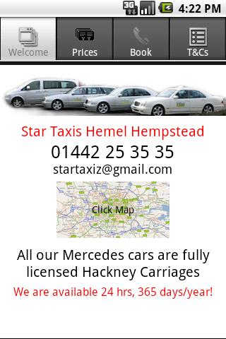 Star Taxis Android Travel