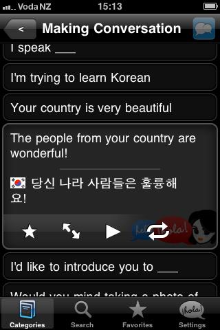 Lingopal Korean Android Travel