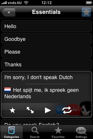 Lingopal Dutch Lite Android Travel