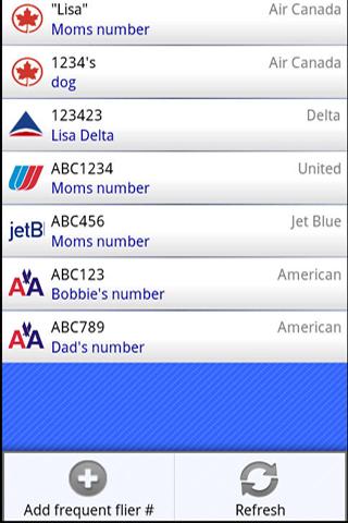 Frequent Flyer Android Travel