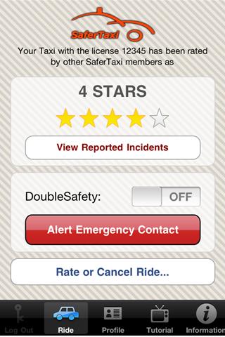 SaferTaxi Android Travel & Local